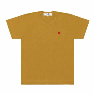 PLAY COLOURED SMALL EMBLEM T-SHIRT (OLIVE)